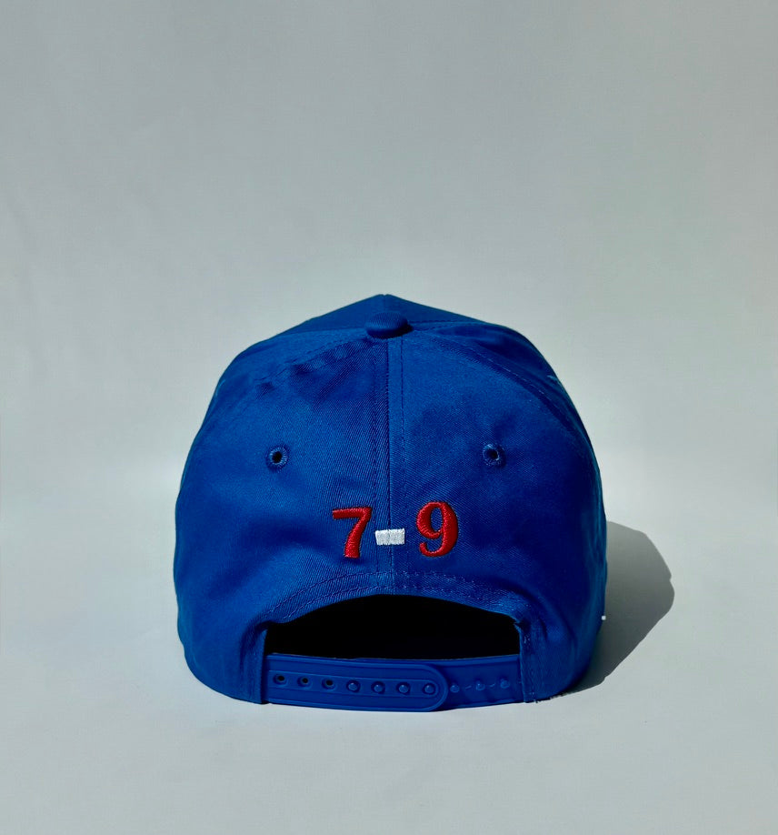 Gorra 7-9 Azul Royal